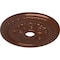 Ekena Millwork Palmetto Ceiling Medallion (Canopies up to 3 5/8"), 23 5/8"OD x 3 5/8"ID x 1 5/8"P, Copper Penny CM23PMCPS - alternate 4